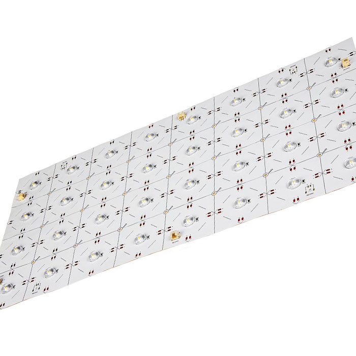 24V LED Light Sheet - 18.9” x 9.5” - 180° Optics - IP20 - XH Pin Connection - 60mm Segments - 3000K / 4000K / 5000K